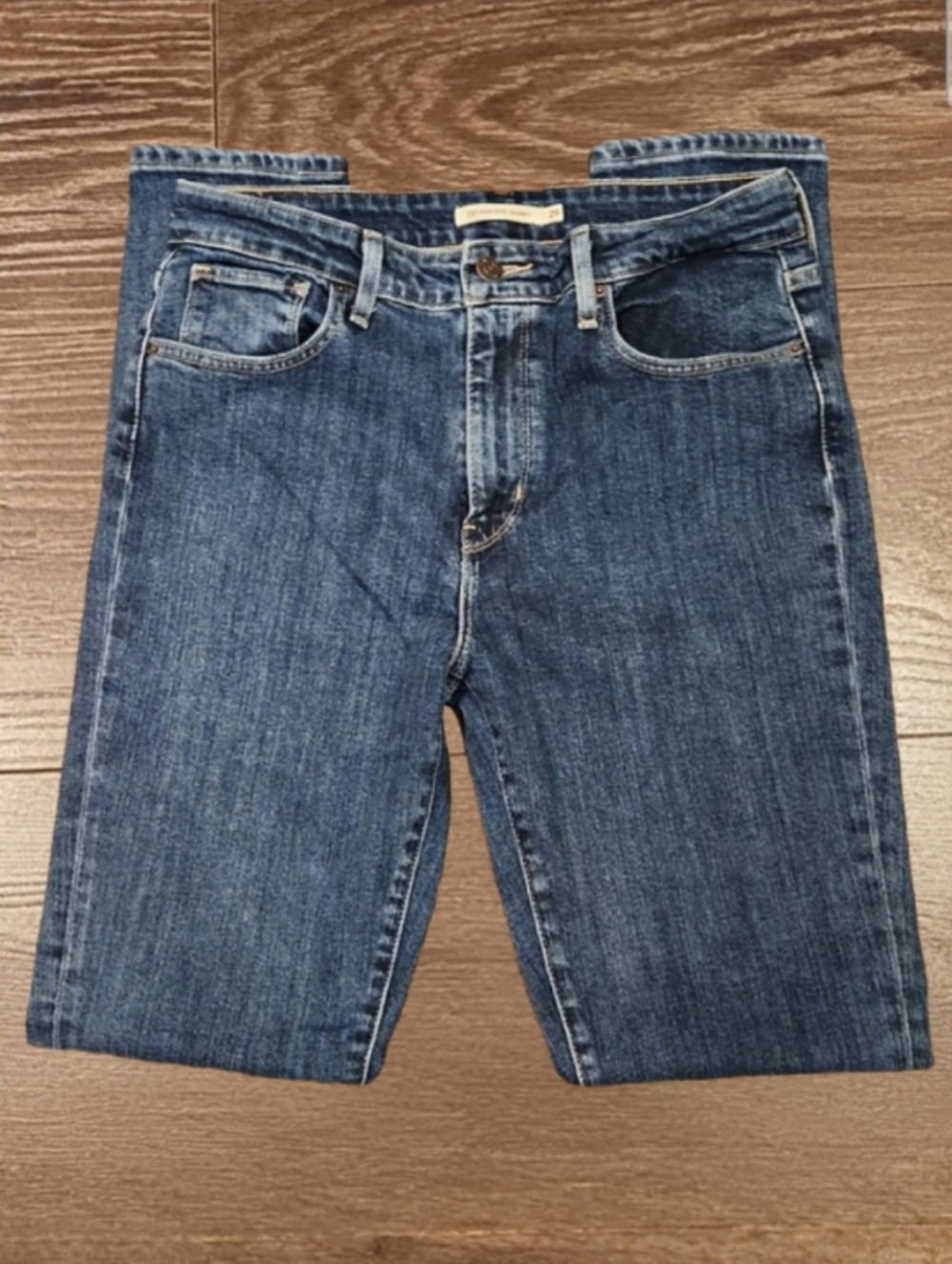 Levi's High Rise Women's Jeans - Dark Blue Wash